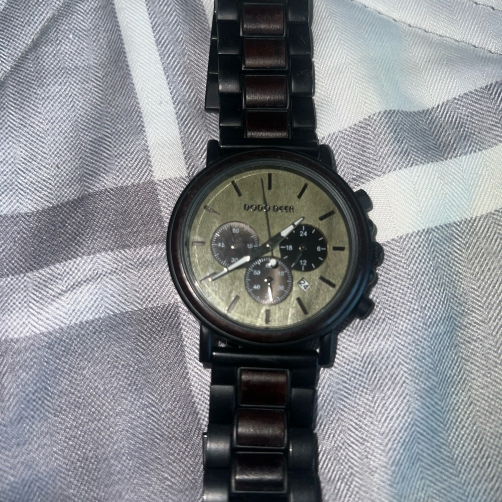 Black and Brown Men's Watch